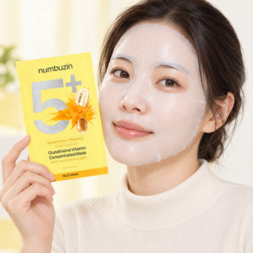 numbuzin No.5 Glutathione Vitamin Concentrated Mask 5 Sheets