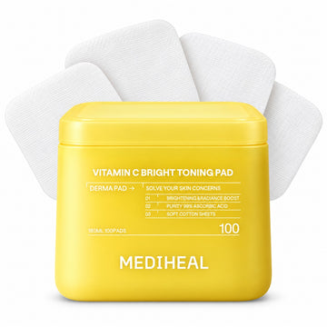 MEDIHEAL Vitamin C Bright Toning Pad 100 Pads