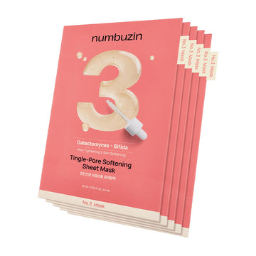 numbuzin No.3 Tingle-Pore Softening Sheet Mask 27ml