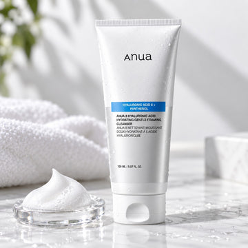 Nettoyant moussant Anua 8 acides hyaluroniques hydratant et doux 150 ml