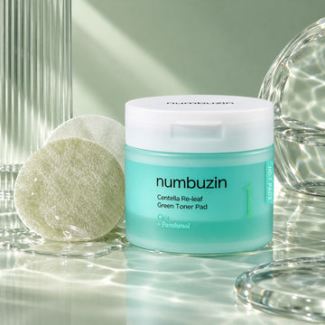 numbuzin No. 1 Centella Re-leaf Green Toner Pad 70 Pads