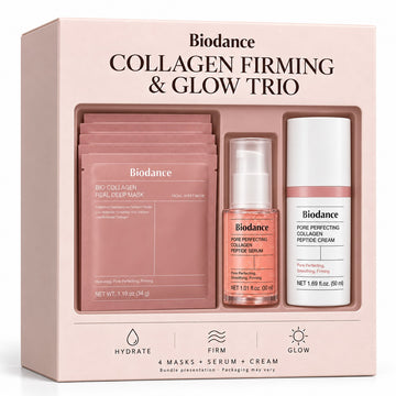 Biodance Collagen Firming & Glow Trio – Masks, Serum & Cream