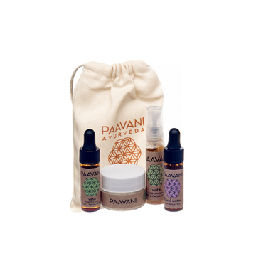 Vata Skincare Ritual | Sample Size Ayurvedic Kit for Dry Skin