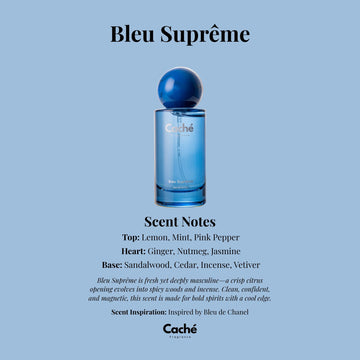 Caché Men's Fragrance - Bleu Suprême