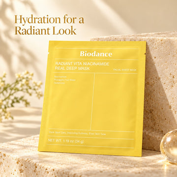 Biodance Radiant Vita Niacinamide Real Deep Mask 4 Sheets