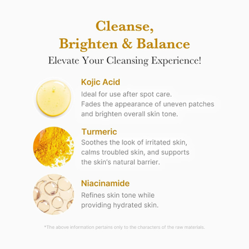 medicube Kojic Acid Turmeric Toning Cleanser 120g-3