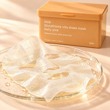 Abib Glutathione Vita Sheet Mask Daily Pick 30 Sheets