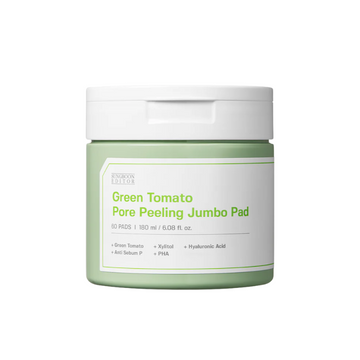 Sungboon Editor Green Tomato Pore Peeling Jumbo Pad 180ml / 60pads-1