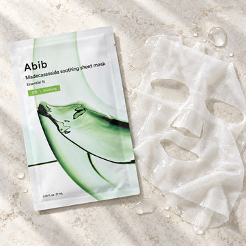 Abib Madecassoside Soothing Sheet Mask Essential Fit 10 Sheets