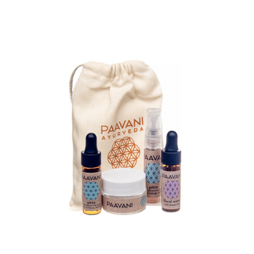 Pitta Skincare Ritual | Sample Size Ayurvedic Kit for Sensitive Skin