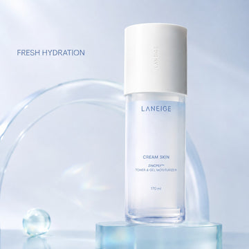 Laneige Cream Skin Toner & Gel Moisturizer - 170ml for Hydrated Skin