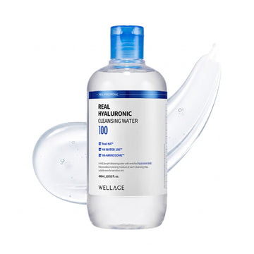 WELLAGE Real Hyaluronic Cleansing Water 100 400ml