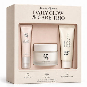 Beauty of Joseon Daily Glow & Care Trio – Moisturizer, Eye Serum & Sunscreen