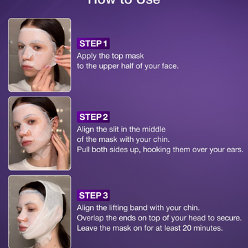 numbuzin No.9 NAD Bio Lifting Full Cover Facial Mask 48ml - 1 BOX / 4 PCS (+GWP)-3