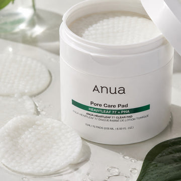Anua Toner Pad - Heartleaf 77 Clear Pad (70 almohadillas) para un cuidado suave