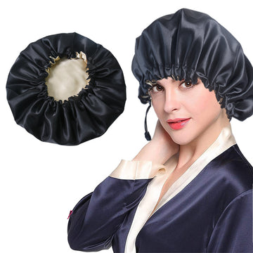 Double Satin Shower & Sleep Cap