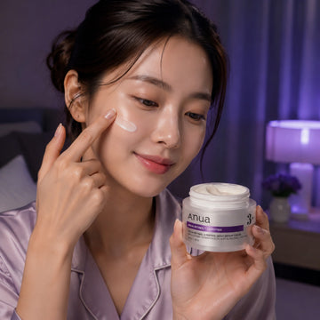 Crema de noche reparadora con retinol y 3 péptidos Anua 50g
