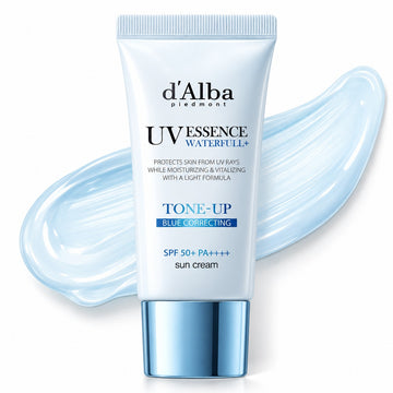 d'Alba Vegan Waterfull Blue Tone Up Sun Cream SPF 50+ PA++++ 50ml
