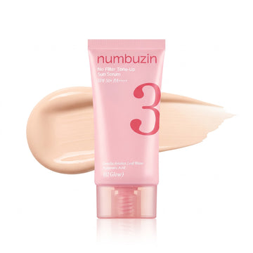 numbuzin No. 3 No Filter Tone-Up Beige Sun Serum SPF 50+ PA++++ Glow 50ml