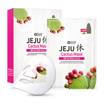 SNP Jeju Rest Cactus Mask 22ml /. 10pcs