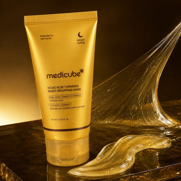 Masque de nuit enveloppant MEDICUBE à l'acide kojique et au curcuma 75 ml