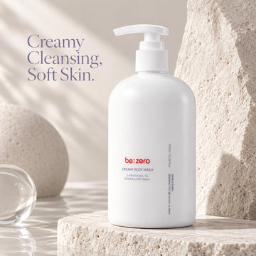 DERMA FACTORY Be:zero Creamy Body Wash 375ml