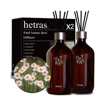hetras Premium Diffuser 500ml x 2
