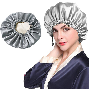 Double Satin Shower & Sleep Cap