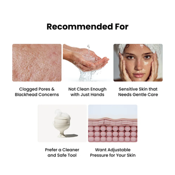 PO:DL BO:DL Brush Facial Cleansing Brush