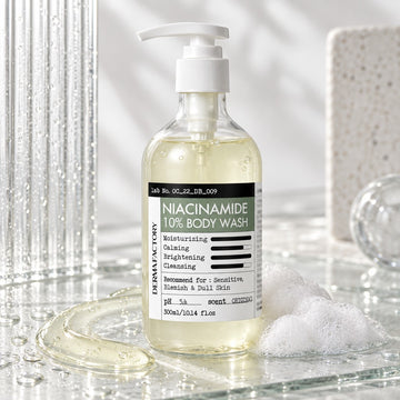 DERMA FACTORY Niacinamide 10% Body Wash 300ml