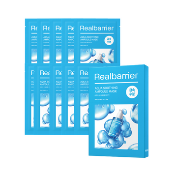 Real Barrier Aqua Soothing Ampoule Mask 28ml / 10pcs