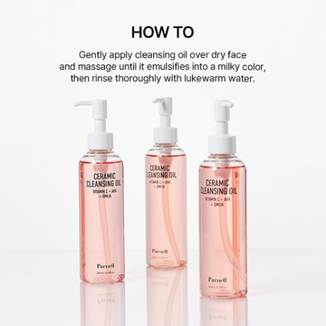 Parnell AHA Omija Ceramic Cleansing Oil 200ml
