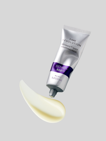MISSHA Time Revolution Retinol 500 Shot Wrapping Mask 80g-2