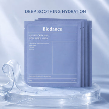 Biodance Hydro Cera nol Real Deep Mask 4 Sheets