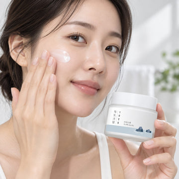 Crema Round Lab Dokdo - Hidratación intensa para piel seca