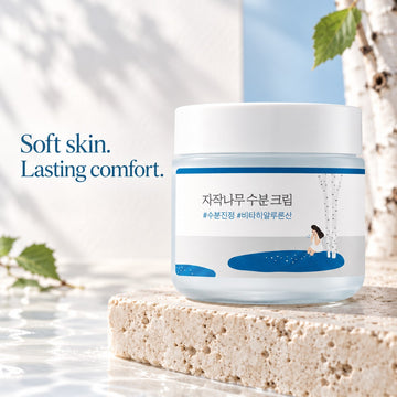 ROUND LAB Daily Hydration & Protect Trio – Cleanser, Cream & Sunscreen