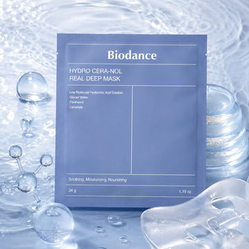 Biodance Hydro Cera nol Real Deep Mask 4 Sheets