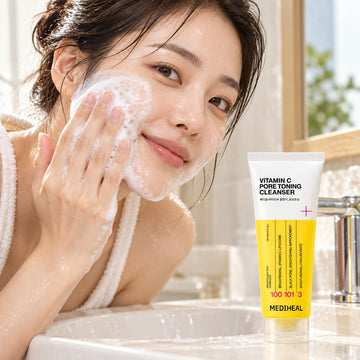 MEDIHEAL Vitamin C Pore Toning Cleansing Foam 120ml