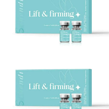 South Korea Sanendi Skin Care Vitamin C GSH Salmon DNA Skin Deep Moisturizing Repair Ampoule Face Essence Set 5x7ml Vials