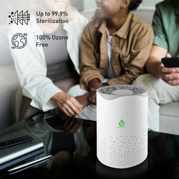 Fresh Air & Aromatherapy Bundle – True HEPA Air Purifier & Essential Oil Diffuser
