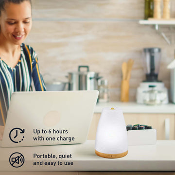 Pursonic USB Aroma Diffuser & True HEPA Air Purifier Bundle