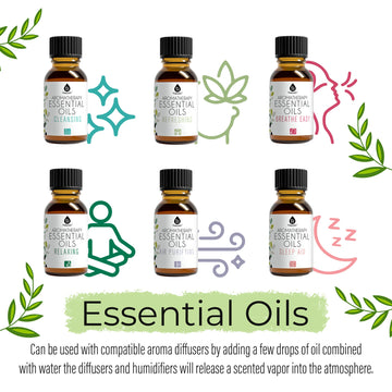 14-Pack Aromatherapy Essential Oil Gift Set