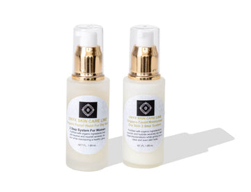 Organic Two-Step Facial for Dry Skin System Wash and Moisturizer