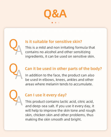 Orange Exfoliating Gel Dead Spot Remover Brighten Peeling 50g Gentle Repair Scrub Whiten Hydrating Moisturizer Korean Skin Care