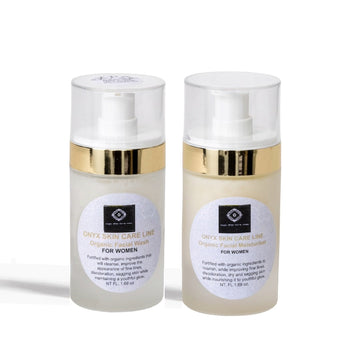 Organic Two-Step Facial Wash & Moisturizer System for Teens