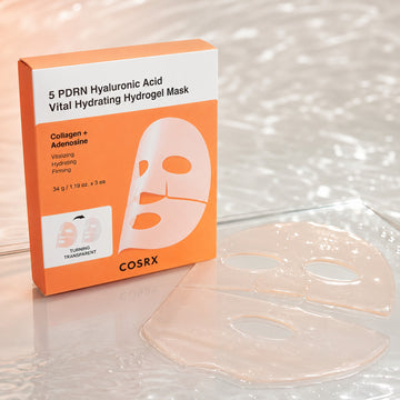 COSRX 5 PDRN Hyaluronic Acid Vital Hydrating Hydrogel Mask 3 Sheets
