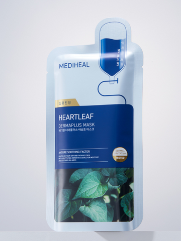 Mediheal Dermaplus Heartleaf Mask 22ml / 10pcs