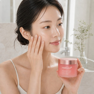 MEDICUBE Pink Glow & Firming Trio – Serum, Cream & Overnight Mask