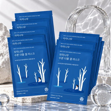 ROUND LAB Birch Juice Masque Double Gel Hydratant 10 Masques