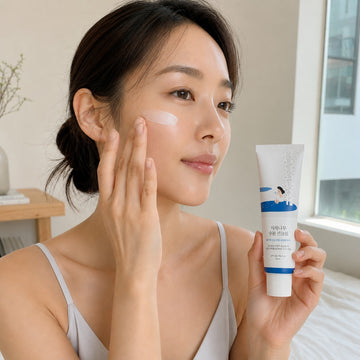 ROUND LAB Daily Hydration & Protect Trio – Cleanser, Cream & Sunscreen